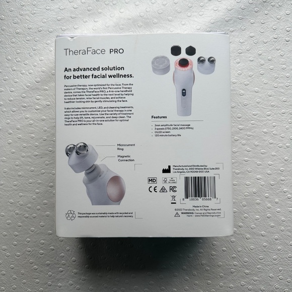 *Unused, Box Opened* Therabody Theraface Pro - Picture 3 of 13